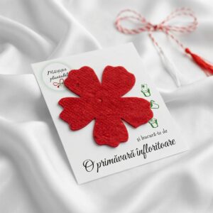 Set 10 mărțișoare plantabile