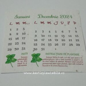 Calendar Gradina Urbana 2024