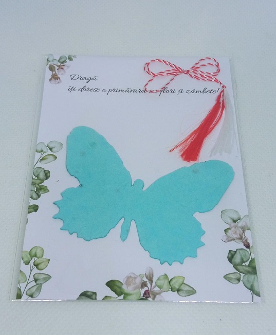 martisor plantabil albastru