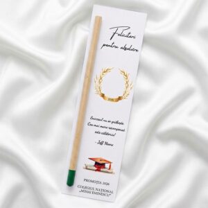 Semn de carte cu creion plantabil Graduade