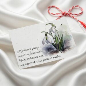 Mărțișor Vestitorul Primăverii