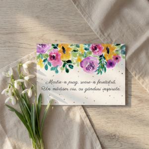 Minifelicitare Gânduri Inspirate