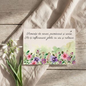 Minifelicitare Semințe de Noroc