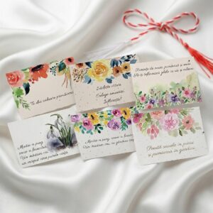 Set 6 minifelicitări „Nature’s Pocket”