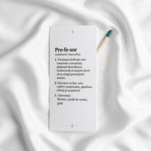 Felicitare Profesor cu creion plantabil