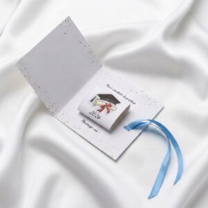 Cadou absolvire băieți cu mini-ciocolată de grădină