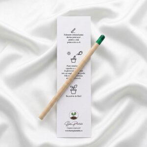 Semn de carte „Lumina Cunoașterii” cu creion plantabil